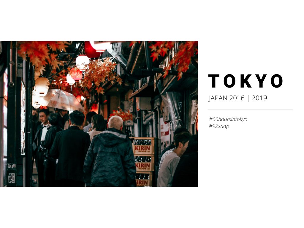 TOKYO- Japan - 9 2 S N A P - Travel Series